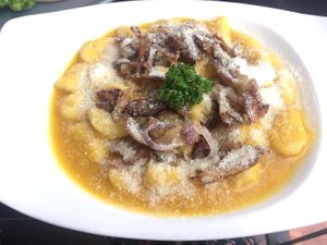 Gnocchi  at Rainbow Cafe in Ella