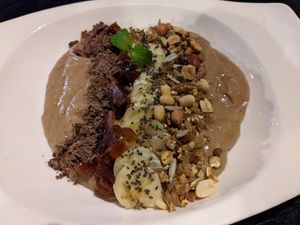 Choco banana at Rainbow Cafe in Ella