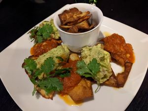 Nacho at Rainbow Cafe in Ella