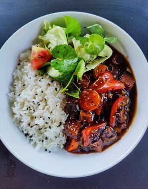   at Rainbow Cafe in Ella