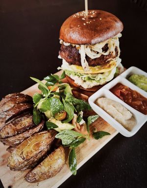   at Rainbow Cafe in Ella