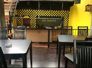 restaurant interior at Rainbow Cafe in Ella