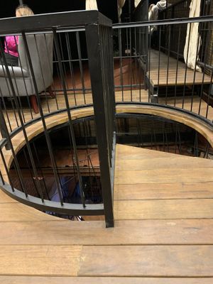 Top floor  at Rainbow Cafe in Ella