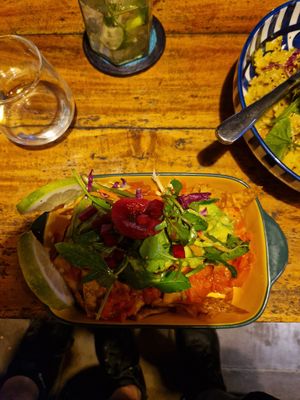 Nachos at Rainbow Cafe in Ella