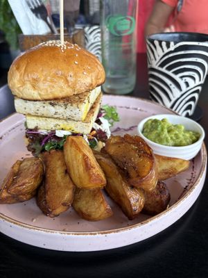 Tofu sandwich   at Rainbow Cafe in Ella