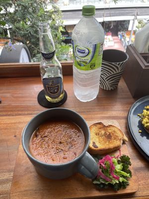 Tomato bisque   at Rainbow Cafe in Ella