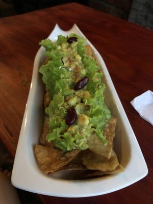 Nachos at Rainbow Cafe in Ella