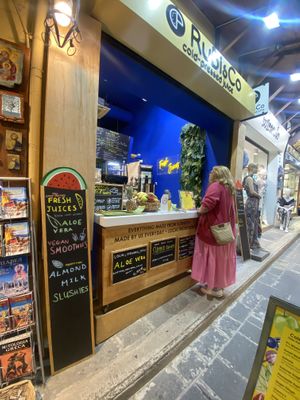 Outside for reference  at RuBisCo Cold Pressed Juice in Rhodes