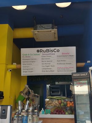  at RuBisCo Cold Pressed Juice in Rhodes