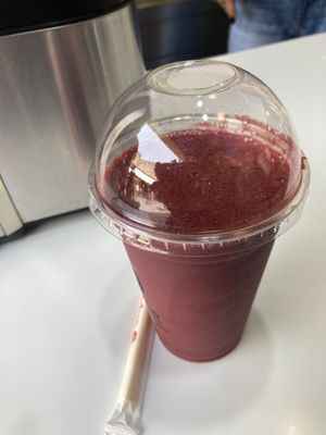 Red Velvet smoothie  at RuBisCo Cold Pressed Juice in Rhodes