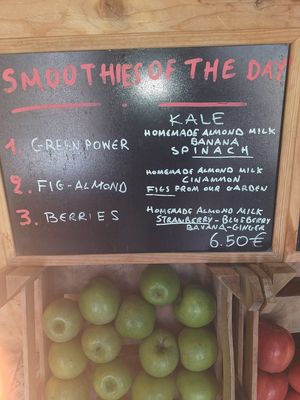 Yummy at RuBisCo Cold Pressed Juice in Rhodes