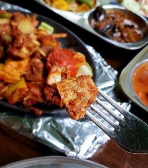 BBQ Jackfruit (vegan) at Veggie & Vega - Restaurant in Berlin