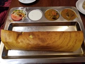 Dosa Masala at Veggie & Vega - Restaurant in Berlin