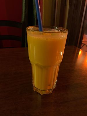 Vegan Mango shake  at Veggie & Vega - Restaurant in Berlin
