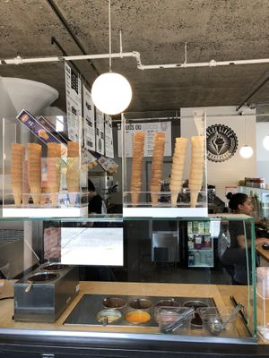 Inside at Hoche Glace in Montreal