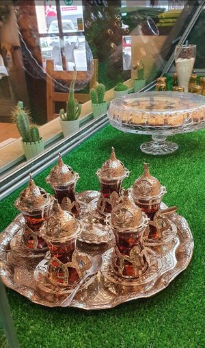 Auténtico Té Negro hecho al Valor at Falafelmania - Restaurante Vegetariano y Vegano Oriental in Alicante