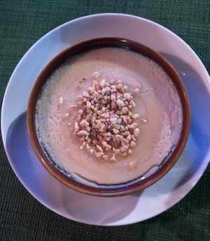 Oriental pudding at Falafelmania - Restaurante Vegetariano y Vegano Oriental in Alicante