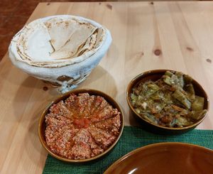 Spectacular Itch and green beans at Falafelmania - Restaurante Vegetariano y Vegano Oriental in Alicante