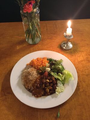 Candlelight dinner inside the restaurant. at De Werfkring in Utrecht