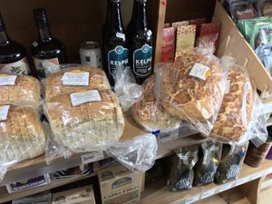 Locally baked fresh bread. at Aardvark Alternatives in Carmarthen