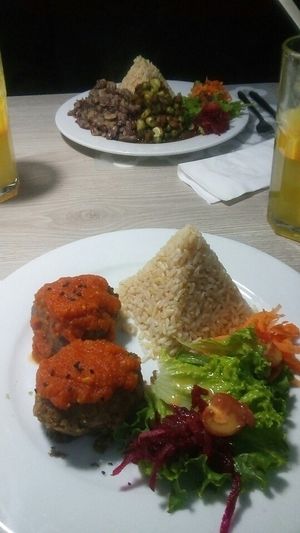 absolutely recommended: the lentil balls at Alma Amor in Ollantaytambo