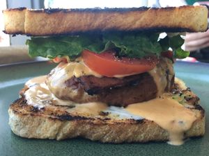 Burger at Willamette Market & Deli in Colorado Springs