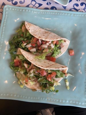 Bean tacos   at Maria's Buena Cocina in Highland