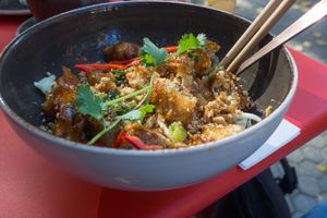 Bun Cha Gio Chay at L'Atelier in Saarbrucken