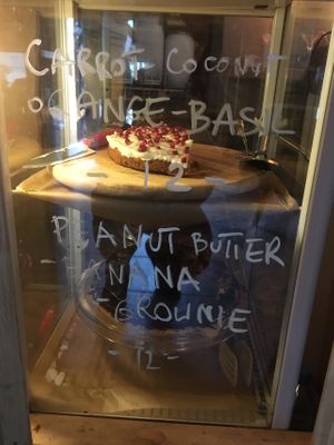 Vegan desserts at G Coffee Company in Wroclaw