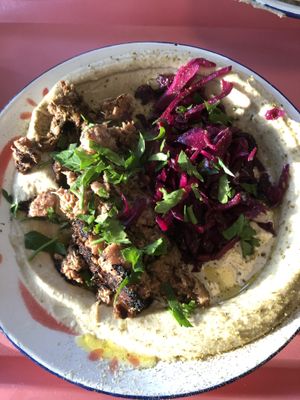 Jackfruit Shawarma #Veganuary at Mashery - Hummus Kitchen in Cologne