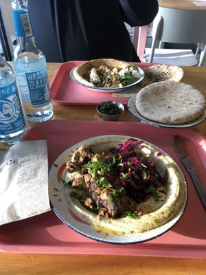 Delicious  #Veganuary at Mashery - Hummus Kitchen in Cologne