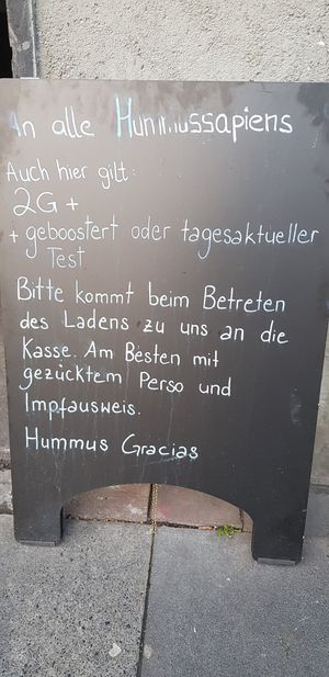 For all Hummussapiens! at Mashery - Hummus Kitchen in Cologne