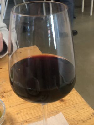 Very good red wine  at Mashery - Hummus Kitchen in Cologne