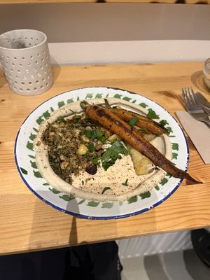 Hummus of the week! Best like every time!   at Mashery - Hummus Kitchen in Cologne