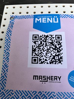 New menue  at Mashery - Hummus Kitchen in Cologne