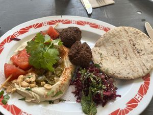 Noon special   at Mashery - Hummus Kitchen in Cologne