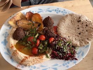 Sabich   at Mashery - Hummus Kitchen in Cologne