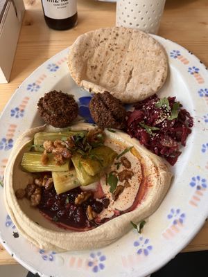 One of the best noon meals  at Mashery - Hummus Kitchen in Cologne