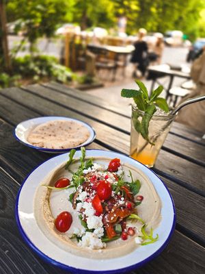 Getränk: Aprikose Kardamom Shrub at Mashery - Hummus Kitchen in Cologne