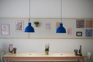 interior at Mashery - Hummus Kitchen in Cologne