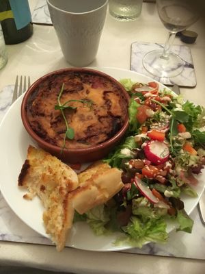 Moussaka at 143V in Cork