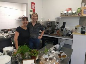 Our hosts for dinner at 143V in Cork