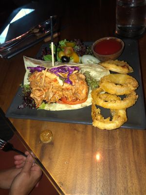 Jackfruit Tacos  at Kismet Restaurant & Lounge in Ubud