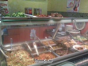 Choices at Harvesters Vegetarian in Mandaluyong