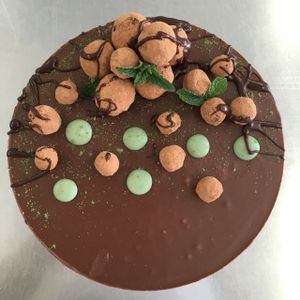 Choc Mint Cheezecake at RawLove Superfoods in Brighton