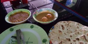 naan and kofta at Jasmine in Don Det
