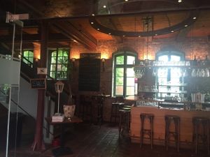 Bar area at Speicher N77 in Norden
