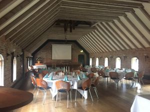 Upper room for banquets and other festivities at Speicher N77 in Norden