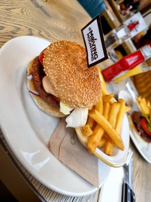 The Plantburger 😎 at Bread Meats Bread - Great Western in Glasgow