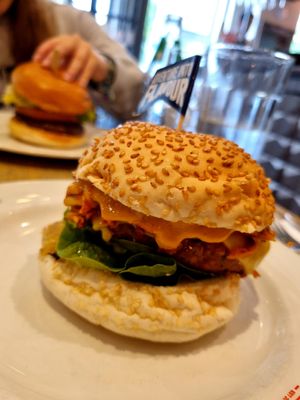 Soyul Burger at Bread Meats Bread - Great Western in Glasgow